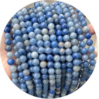 Doğal Sıvı Taş Tırnak Taş Pembe Aventurine Yuvarlak Yumuşak DIY Mücevher Yapımı için
