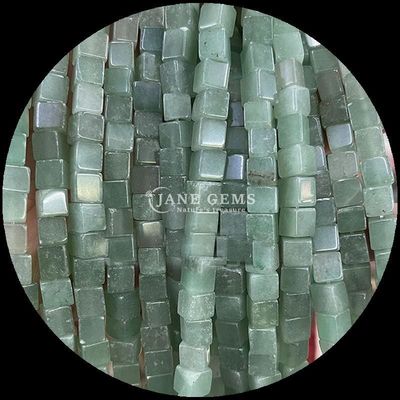 Küp kare şekli Howlite Lapis Lazuli DIY Mücevher yapımı için gevşek boncuk telleri