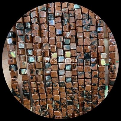 Hint Agate Mavi Nokta Mühürleri Kristal Şifa ve DIY Mücevher Yapma Farklı Boyutlar