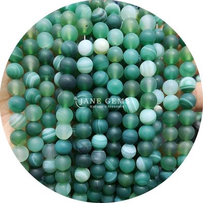 Doğal Kırmızı Çizgili Agat Boncukları Sardonyx Agat Mat Yuvarlak Yumuşak Boncuklar Mücevher Yapımı İçin