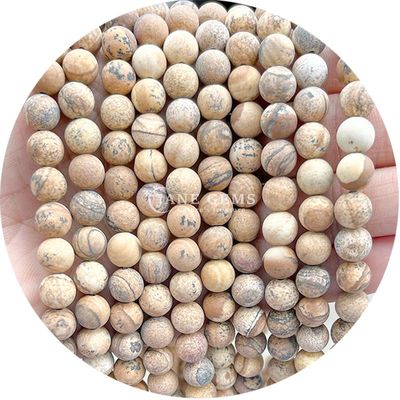cilalı yuvarlak şekilli boncuklar DIY dekorasyon yarı bitmiş ürünler cilalı taşlar boncuklar