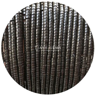 Doğal kristal boncuklar Düz açılı şekil yapısı mücevher için gevşek boncuklar yapım DIY el sanatı tasarımı