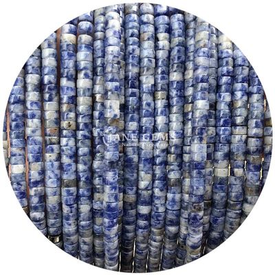 Doğal kristal boncuklar Düz açı şekli Labradorite elmas tasarım yapmak için gevşek boncuklar