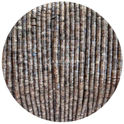Mücevher yapımı için doğal kristal mücevherden yapılan Kiwi Jasper Unakite gevşek boncukları