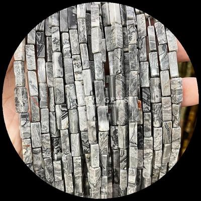 cilalı düzgen bitki inciler inciler mor kalsedon haritası yasper 4x13mm kendi kendine mücevher için