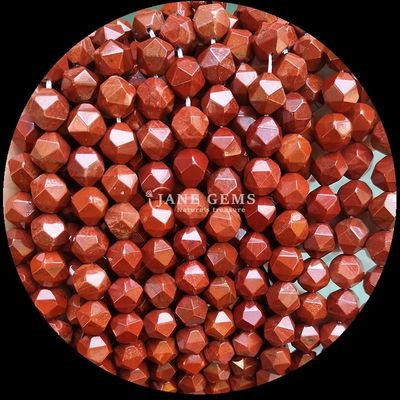 Yüzlü mücevher Doğal elmas şekli Rhodonite Amazonite gevşek iplik boncukları