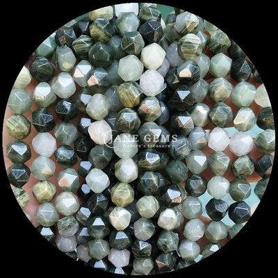 Çeşitli Renkli Howlite Haritası Taş Çıkarılmamış Saplı Taş İnciller DIY Mücevherler için