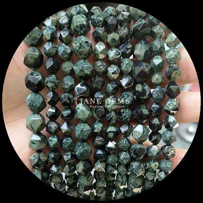 Çeşitli Renkli Howlite Haritası Taş Çıkarılmamış Saplı Taş İnciller DIY Mücevherler için