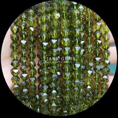 Faceted Natural Gemstone Beads in Vibrant Multicolor Watermelon Quartz Aquamarine Loose Strands Beads for DIY Jewelry (Yapın Kendi Başınıza)