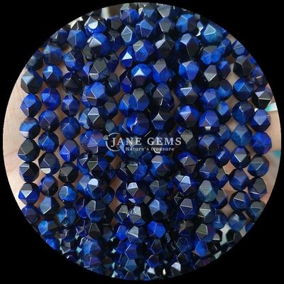 Gemstone Bead Elmaslar Çeşitli Renkler Göz kamaştırıcılar DIY Mücevherler 6mm 8mm 10mm Turmalin Mavi Kaplan Gözü