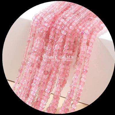 Çeşitli renkli Doğal Mini Küp kare mücevher boncukları Gül Kuvars Apatit DIY için Bilezik Kolye küpe Mücevher yapımı