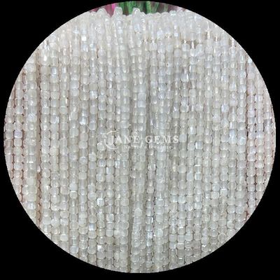 Özelleştirilebilir Küp kare mücevher boncukları Altın Rutilated Kuvars Prehnite gevşek iplikler mücevher yapımı için boncuklar