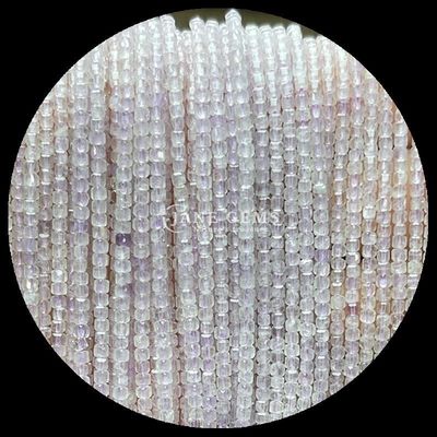 Özelleştirilebilir Küp kare mücevher boncukları Altın Rutilated Kuvars Prehnite gevşek iplikler mücevher yapımı için boncuklar