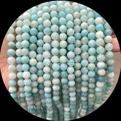 Göz kamaştırıcı çoklu değerli taşlar cilalı boncuklar Larimar Altın Obsidian Göz çekici gevşek teller Mücevher yaratımları