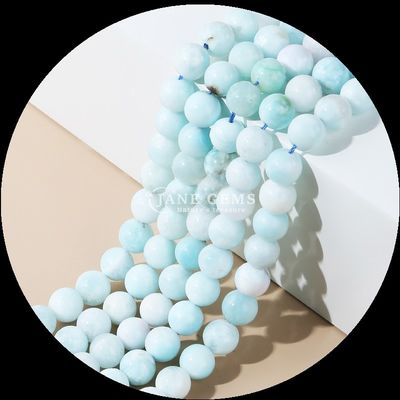 Göz kamaştırıcı çoklu değerli taşlar cilalı boncuklar Larimar Altın Obsidian Göz çekici gevşek teller Mücevher yaratımları