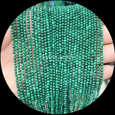 Doğal Çok Renkli Yuvarlak Değerli Taşlar Afrika Turkuaz Yeşil Nokta Bilezikler Boynuzlar Kulaklıklar DIY Mücevher Yapımı