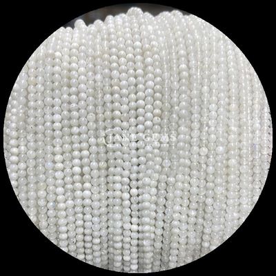 Doğal Çok Renkli Değerli Taş Ay Taşı Kırmızı Yastık DIY Mücevher için gevşek boncuk telleri