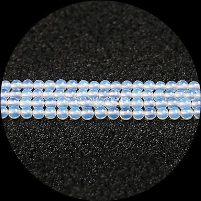 Doğal Çok Renkli Değerli Taş Ay Taşı Kırmızı Yastık DIY Mücevher için gevşek boncuk telleri
