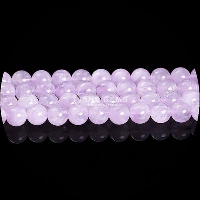 Yumuşatılmış mücevher taşları yuvarlak kesim ateş Kuvars Altın Rutilated Kuvars İnci iplikleri DIY Mücevher yapımı için