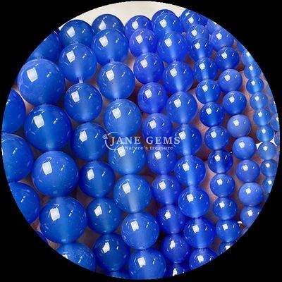 Yuvarlak 8 mm cilalı doğal taş boncukları mücevher yapımı için iplikler DIY bilezikler kolye çok renkli