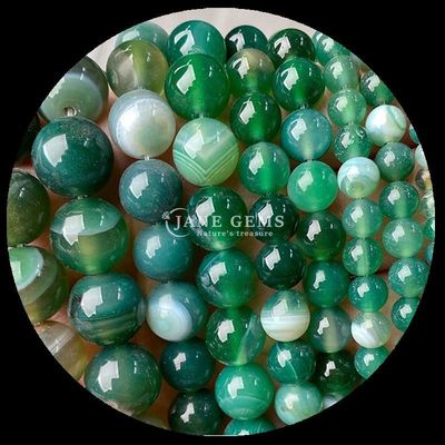 Gemstone 8mm Bead Çeşitli Agate Beads Yeşil Agate Karnelian Kahverengi Agate DIY için gevşek boncuk telleri