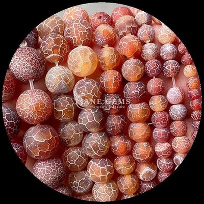 Çeşitli Renkli Agat Boncukları 8mm Boncuk Boyutu Doğal Mücevher Yuvarlak Kesim Gökkuşağı DIY Hediye için Havalı Agat Çöpler