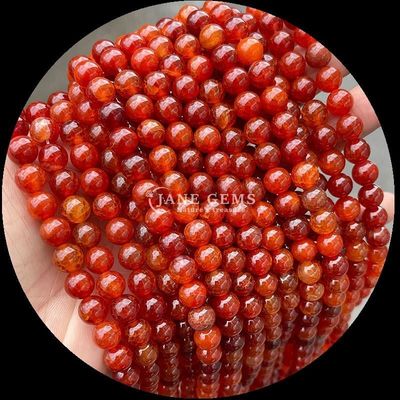 DIY mücevher küpeleri için çok renkli taş yuvarlak şekilli agaç boncukları
