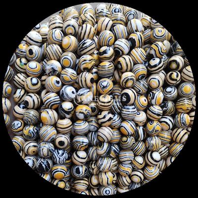 Gemstone Bead Çeşitli Sentetik Renkli Malakit İncilleri