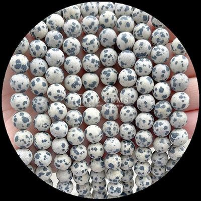 Kaynağı Doğal mücevher boncukları 8 mm Yuvarlak iplikler DIY Mücevher projeleri için