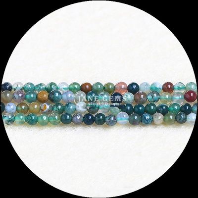 Çeşitli Renkli Gemstone Bead yuvarlak kesilmiş küçük turmalin kristal gevşek bead telleri