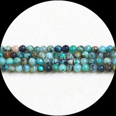 Doğal mücevherlerle yapılmış mücevher yapımı 4 mm boyutlu güzel kristal gül kuvars Sodalite gevşek boncuk telleri