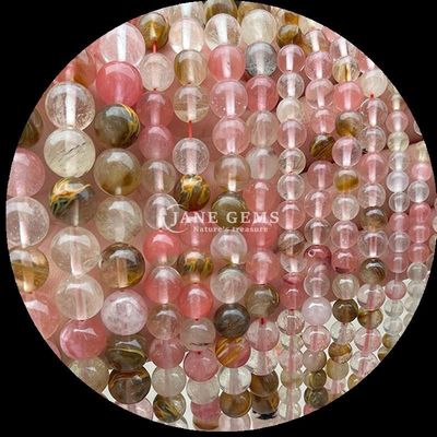 Yuvarlak Şekil Taşlar Mermer Doğal Taş Mermerler cilalı Rhodonite Sıvı Mermer Döşeleri Mükemmel Mücevher Koleksiyonları için