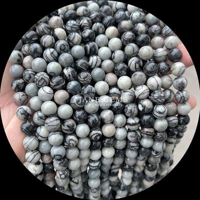 Doğal değerli taşlar gül kuvars opalit çeşitli türler kristal şifa taşı gevşek boncuk telleri bilezik koleksiyonunuza mükemmel bir katkı