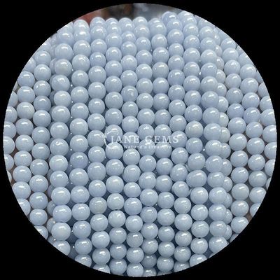 Taş Yuvarlak Şekil Howlite Rohdonit Kristal Taş DIY Mücevherler için Çeşitli Tedavi Taş Tipleri