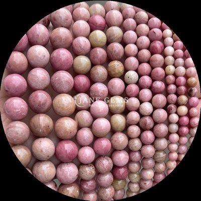 Gems Bead Round Shape 8mm B2B için doğal Gemstone Distributors Çeşitli Kristal Şifa Taşları Zebra Jasper Amazonite ve DIY için daha fazlası