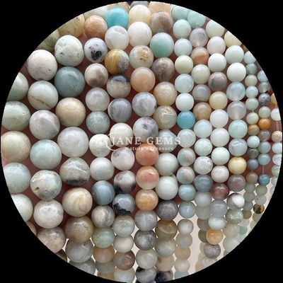 Gems Bead Round Shape 8mm B2B için doğal Gemstone Distributors Çeşitli Kristal Şifa Taşları Zebra Jasper Amazonite ve DIY için daha fazlası