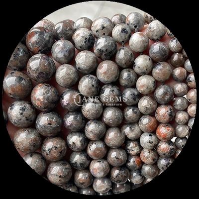 8 mm cilalı taşlar Hematit Yooperlite ve daha çeşitli türler Kristal Şifa Taşı Moda aksesuarları için gevşek boncuk telleri