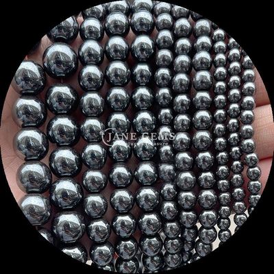 8 mm cilalı taşlar Hematit Yooperlite ve daha çeşitli türler Kristal Şifa Taşı Moda aksesuarları için gevşek boncuk telleri
