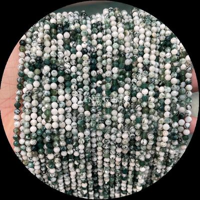 Yuvarlak Şekil Çok Renkli Değerli Taşlar Doğal Kristal İyileştirici Gül Kuvars, Lapis Lazuli DIY Mücevherler için Yumuşak Taşlar