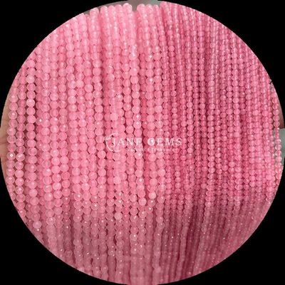 Yuvarlak Şekil Çok Renkli Değerli Taşlar Doğal Kristal İyileştirici Gül Kuvars, Lapis Lazuli DIY Mücevherler için Yumuşak Taşlar