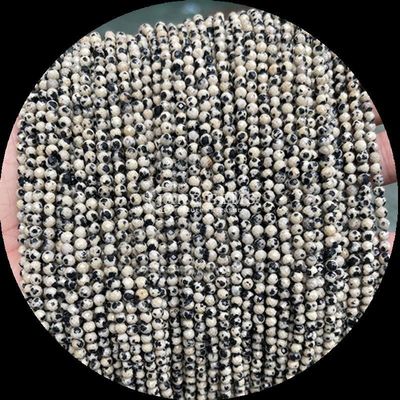 DIY Mücevher Yapımınızı Değerli Taşlarla Geliştirin Mermiler Mermiler Yuvarlak Şekil ve Doğal Değerli Taş Çeşitli Doğal Kristal Tedavi Taşı Dalmaçya Yasper Turmalin gevşek mini yüzlü mermi iplikleri