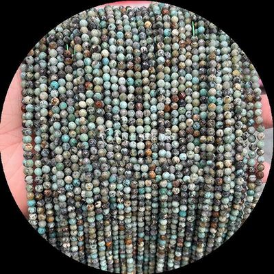 DIY Mücevher Yapımınızı Değerli Taşlarla Geliştirin Mermiler Mermiler Yuvarlak Şekil ve Doğal Değerli Taş Çeşitli Doğal Kristal Tedavi Taşı Dalmaçya Yasper Turmalin gevşek mini yüzlü mermi iplikleri