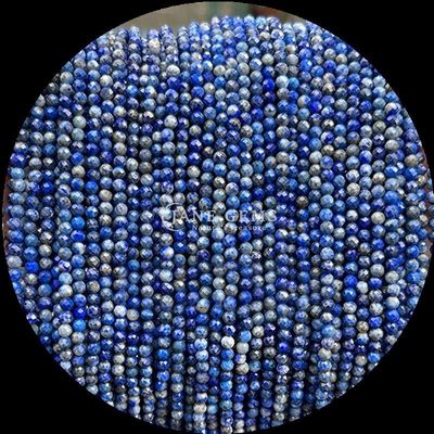 Kaynağı Kolyeler Mücevherler Marangoz Prehnite Lapiz Lazuli Mini Yüzlü gevşek marangoz iplikleri Çeşitli Renklere Uygun